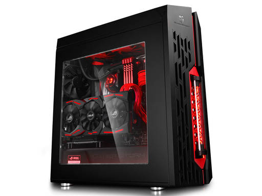 Игровое железо - Deepcool Genome ROG: красивый корпус с мощнейшей системой охлаждения